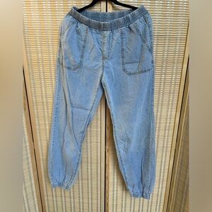 MINT SHEIN JOGGER LOOK JEANS SIZE 32